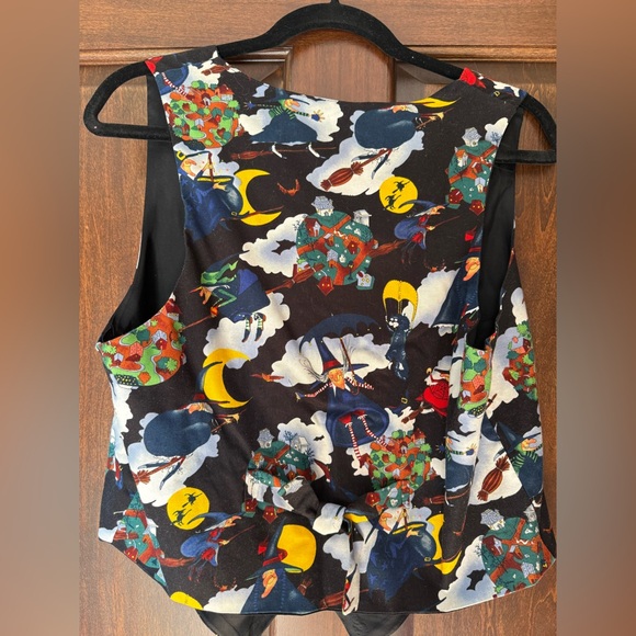 Vintage Halloween Vest — Colorful and FUN! - Picture 3 of 4